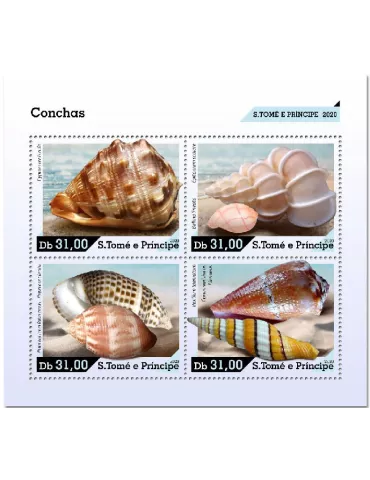 n° 7391/7394  - Timbre SAINT-THOMAS ET PRINCE Poste