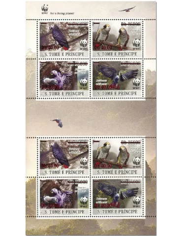 n° 7405/7408  - Timbre SAINT-THOMAS ET PRINCE Poste