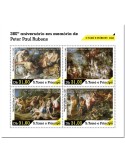 n° 7523/7526  - Timbre SAINT-THOMAS ET PRINCE Poste
