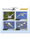 n° 7535/7538  - Timbre SAINT-THOMAS ET PRINCE Poste