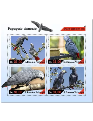 n° 7539/7542  - Timbre SAINT-THOMAS ET PRINCE Poste