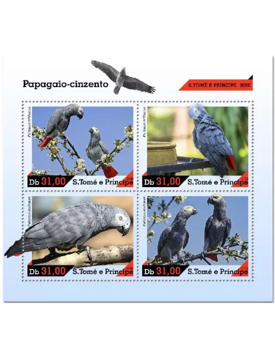 n° 7539/7542  - Timbre SAINT-THOMAS ET PRINCE Poste