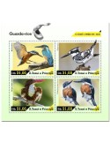 n° 7543/7546  - Timbre SAINT-THOMAS ET PRINCE Poste