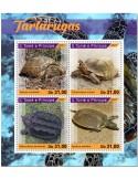 n° 7563/7566  - Timbre SAINT-THOMAS ET PRINCE Poste