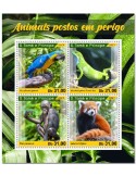 n° 7571/7574  - Timbre SAINT-THOMAS ET PRINCE Poste
