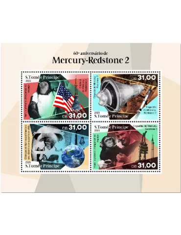 n° 7613/7616  - Timbre SAINT-THOMAS ET PRINCE Poste