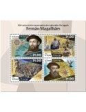 n° 7617/7620  - Timbre SAINT-THOMAS ET PRINCE Poste