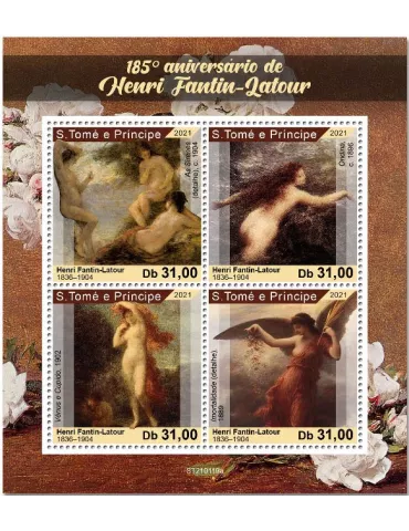 n° 7625/7628  - Timbre SAINT-THOMAS ET PRINCE Poste