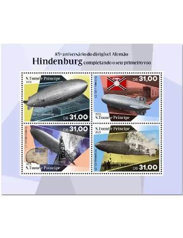 n° 7637/7640  - Timbre SAINT-THOMAS ET PRINCE Poste