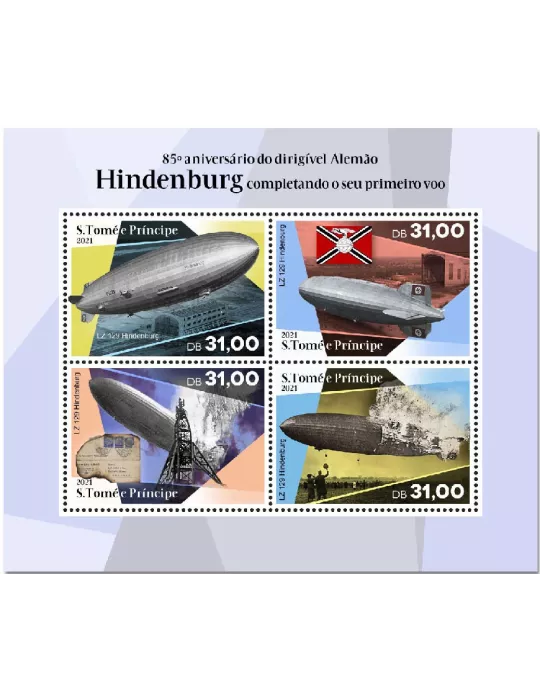 n° 7637/7640  - Timbre SAINT-THOMAS ET PRINCE Poste
