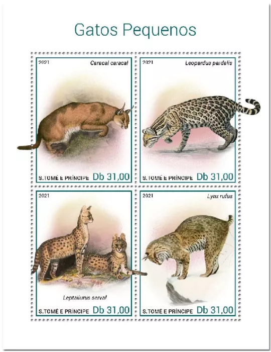 n° 7673/7676  - Timbre SAINT-THOMAS ET PRINCE Poste