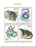 n° 7705/7708  - Timbre SAINT-THOMAS ET PRINCE Poste