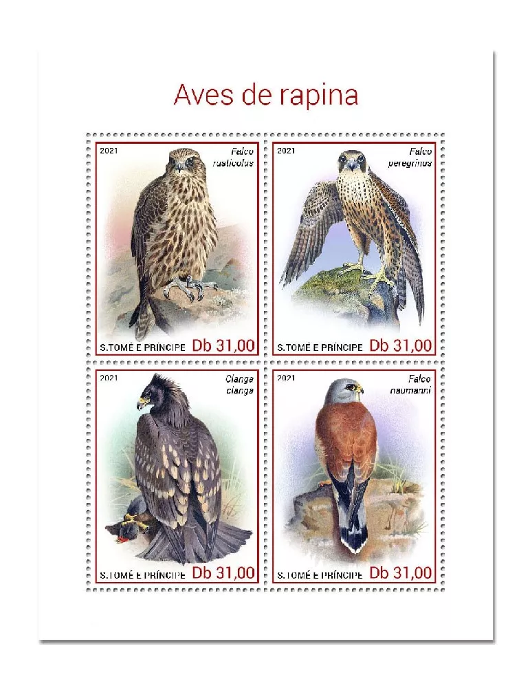 n° 7721/7724  - Timbre SAINT-THOMAS ET PRINCE Poste