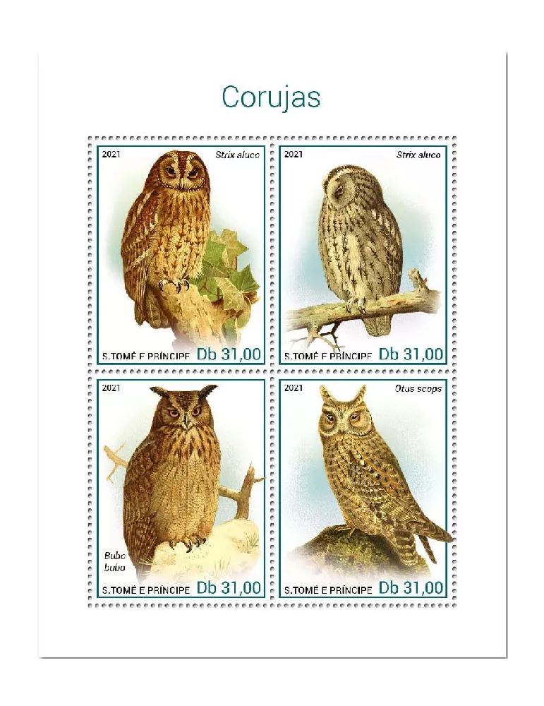 n° 7725/7728  - Timbre SAINT-THOMAS ET PRINCE Poste