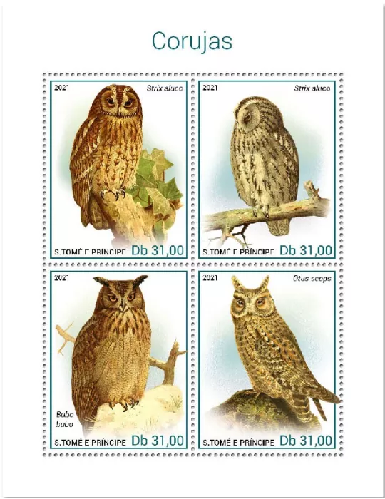 n° 7725/7728  - Timbre SAINT-THOMAS ET PRINCE Poste