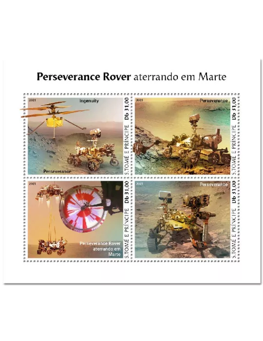 n° 7769/7772  - Timbre SAINT-THOMAS ET PRINCE Poste