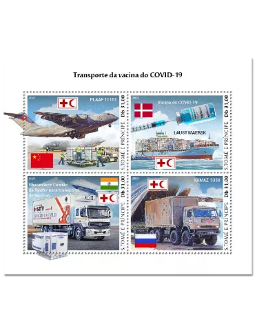 n° 7785/7788  - Timbre SAINT-THOMAS ET PRINCE Poste