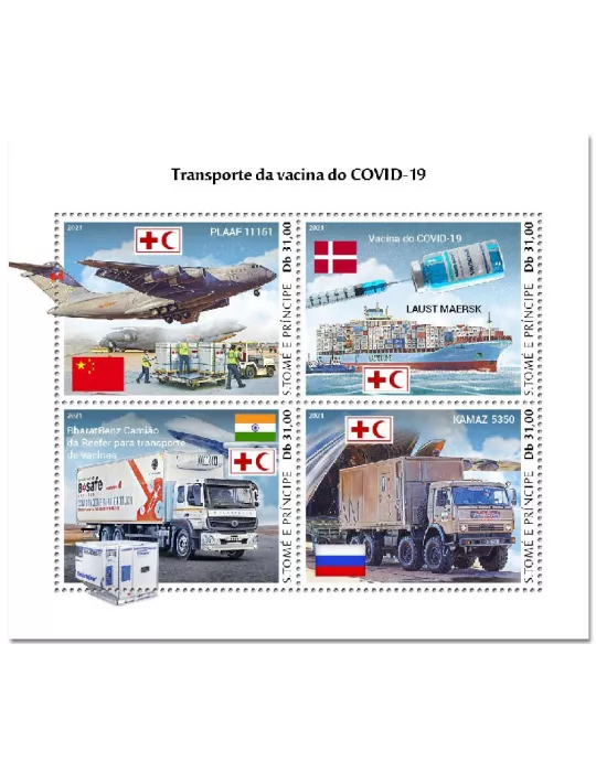 n° 7785/7788  - Timbre SAINT-THOMAS ET PRINCE Poste