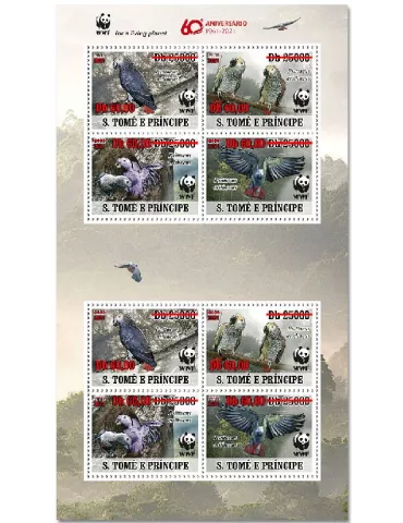 n° 7789/7792  - Timbre SAINT-THOMAS ET PRINCE Poste