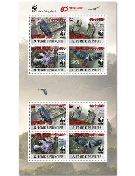 n° 7789/7792  - Timbre SAINT-THOMAS ET PRINCE Poste