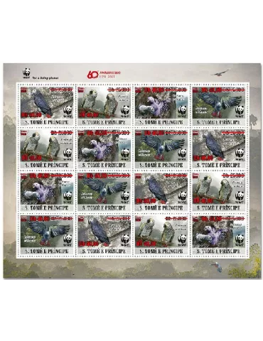 n° 7797/7800  - Timbre SAINT-THOMAS ET PRINCE Poste