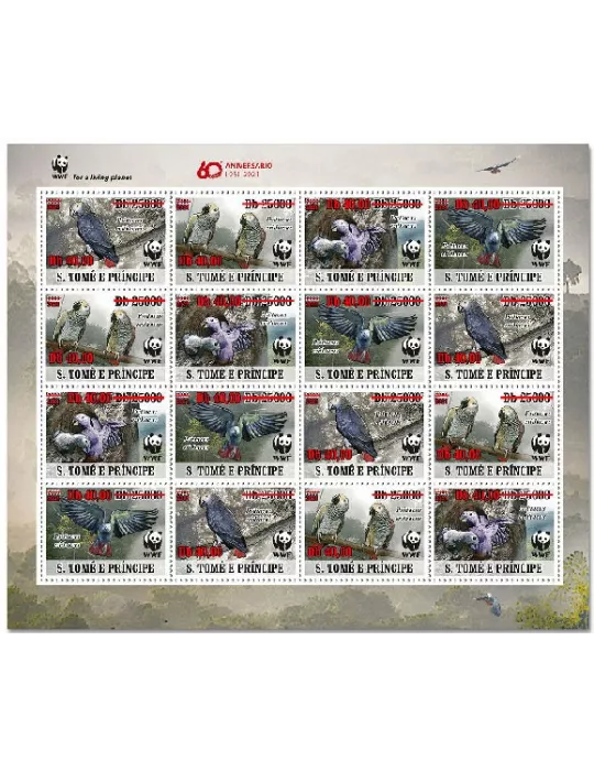 n° 7797/7800  - Timbre SAINT-THOMAS ET PRINCE Poste