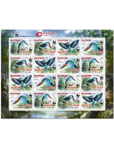 n° 7813/7816  - Timbre SAINT-THOMAS ET PRINCE Poste