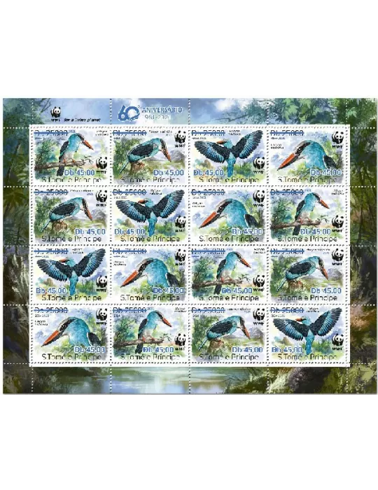 n° 7817/7820  - Timbre SAINT-THOMAS ET PRINCE Poste