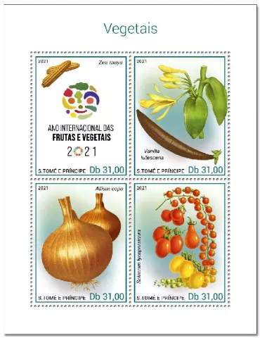 n° 7849/7852  - Timbre SAINT-THOMAS ET PRINCE Poste