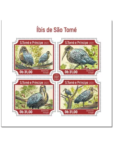 n° 7881/7884  - Timbre SAINT-THOMAS ET PRINCE Poste
