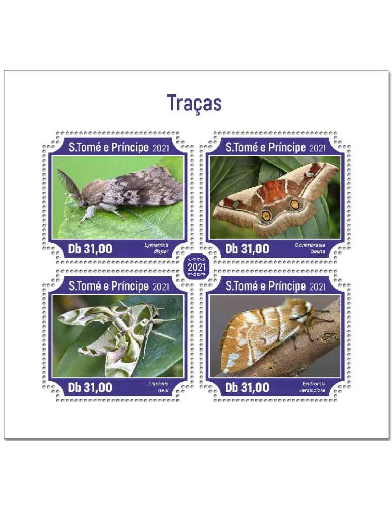 n° 7897/7900  - Timbre SAINT-THOMAS ET PRINCE Poste