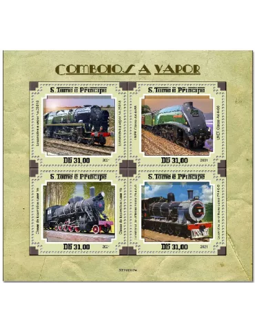n° 7901/7904  - Timbre SAINT-THOMAS ET PRINCE Poste