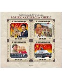 n° 7958/7961  - Timbre SAINT-THOMAS ET PRINCE Poste