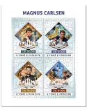 n° 8074/8077  - Timbre SAINT-THOMAS ET PRINCE Poste