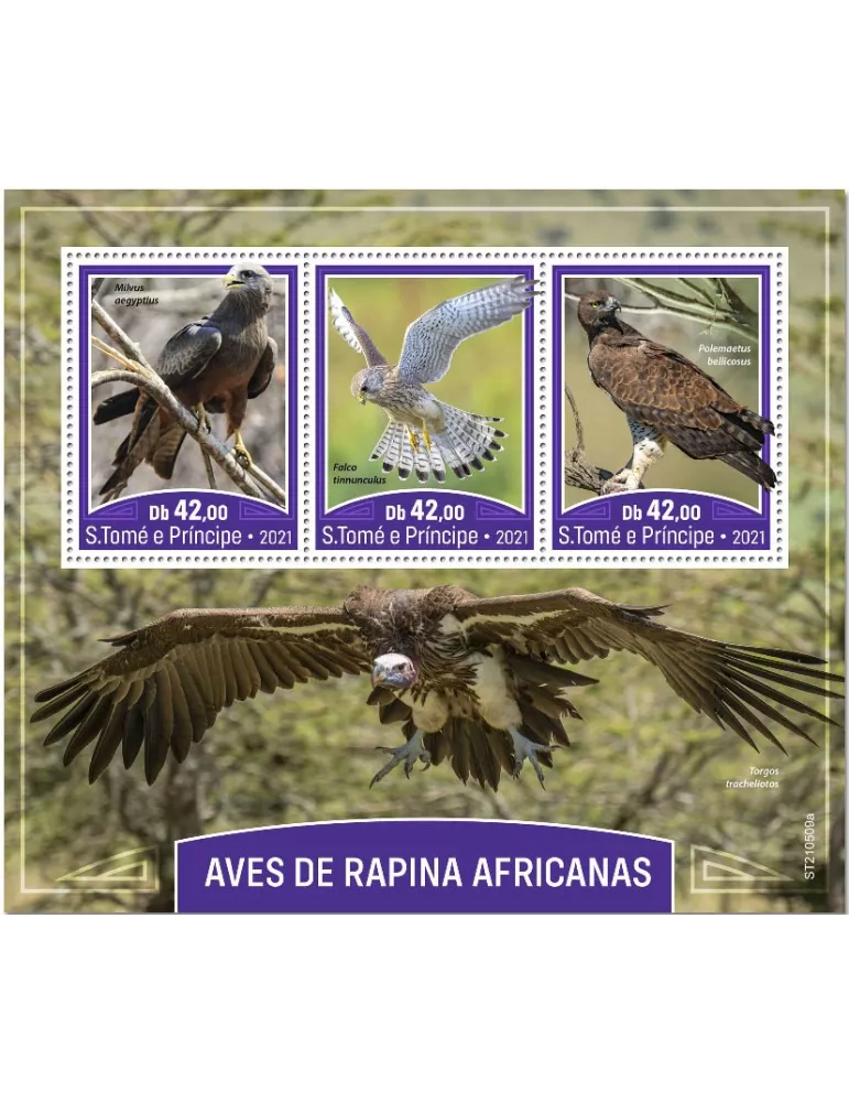 n° 8148/8150  - Timbre SAINT-THOMAS ET PRINCE Poste