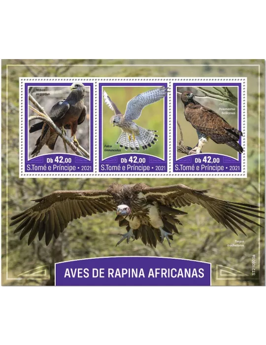 n° 8148/8150  - Timbre SAINT-THOMAS ET PRINCE Poste