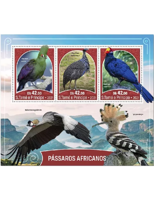 n° 8193/8195  - Timbre SAINT-THOMAS ET PRINCE Poste