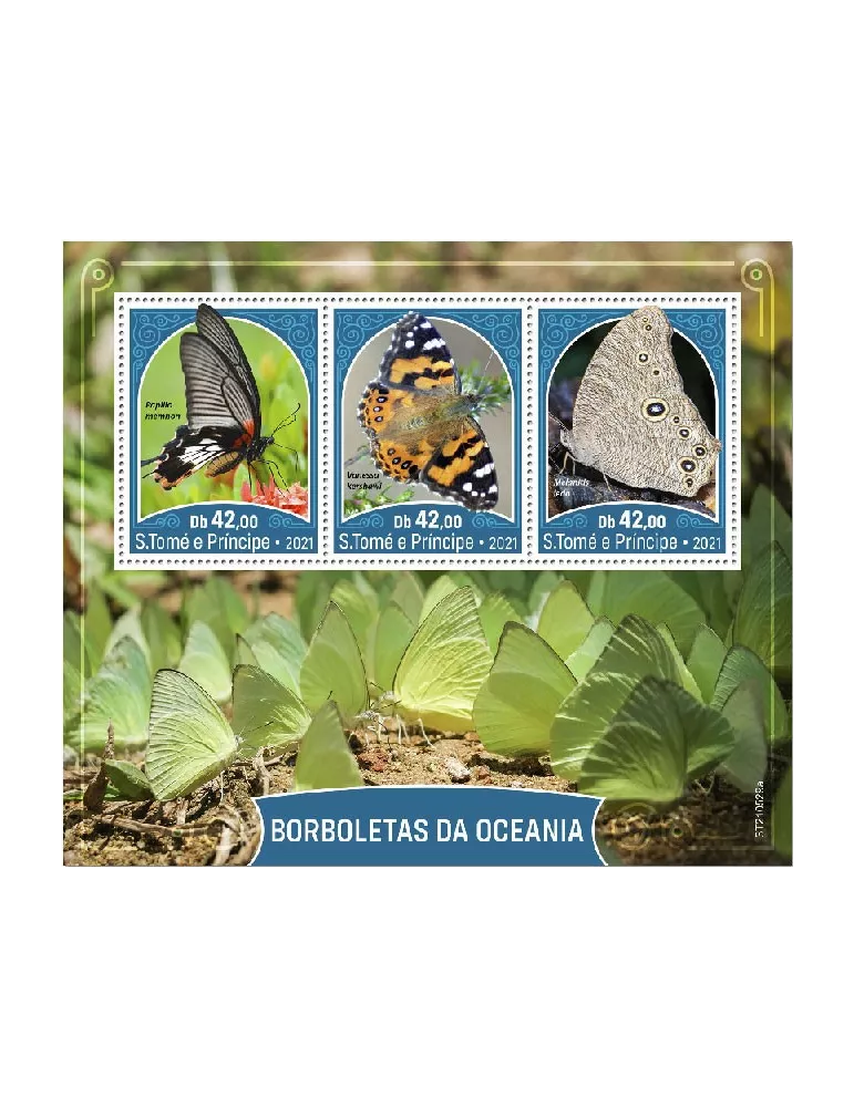 n° 8208/8210  - Timbre SAINT-THOMAS ET PRINCE Poste