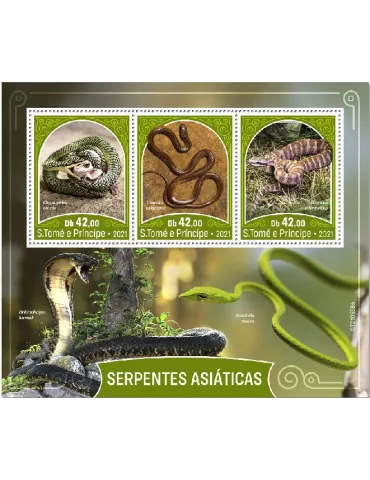 n° 8235/8237  - Timbre SAINT-THOMAS ET PRINCE Poste