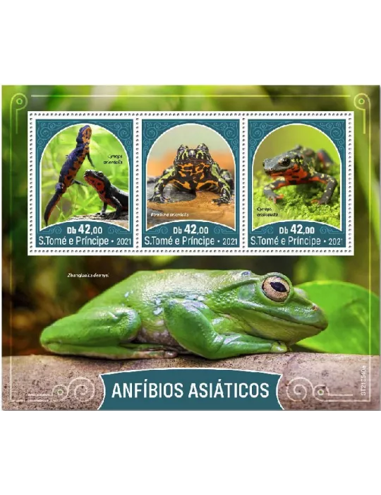 n° 8241/8243  - Timbre SAINT-THOMAS ET PRINCE Poste