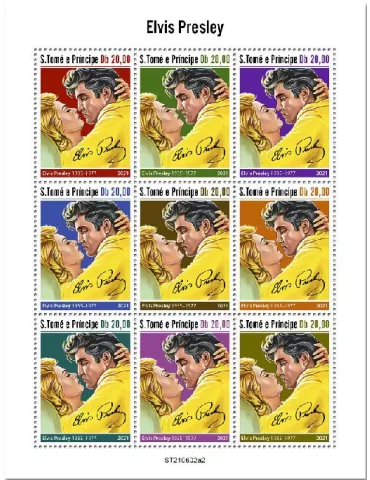 n° 8334/8342  - Timbre SAINT-THOMAS ET PRINCE Poste