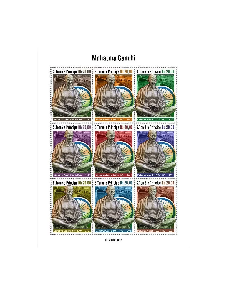 n° 8469/8477  - Timbre SAINT-THOMAS ET PRINCE Poste