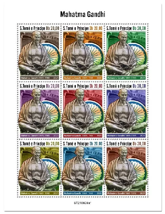 n° 8469/8477  - Timbre SAINT-THOMAS ET PRINCE Poste
