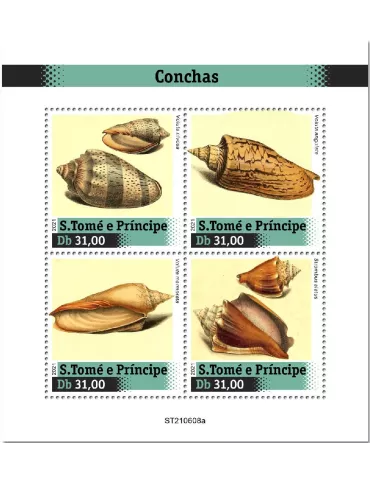 n° 8509/8512  - Timbre SAINT-THOMAS ET PRINCE Poste