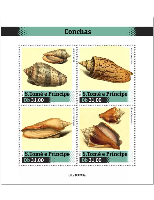 n° 8509/8512  - Timbre SAINT-THOMAS ET PRINCE Poste