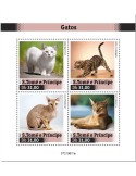 n° 8521/8524  - Timbre SAINT-THOMAS ET PRINCE Poste