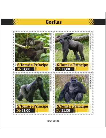 n° 8525/8528  - Timbre SAINT-THOMAS ET PRINCE Poste