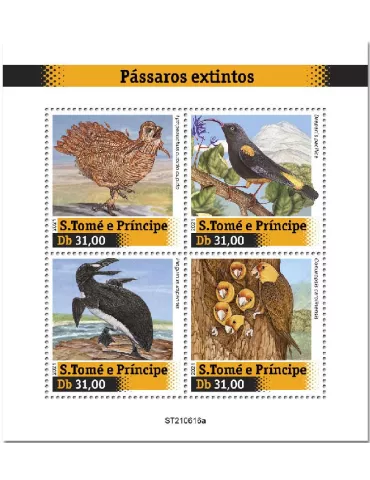 n° 8541/8544  - Timbre SAINT-THOMAS ET PRINCE Poste