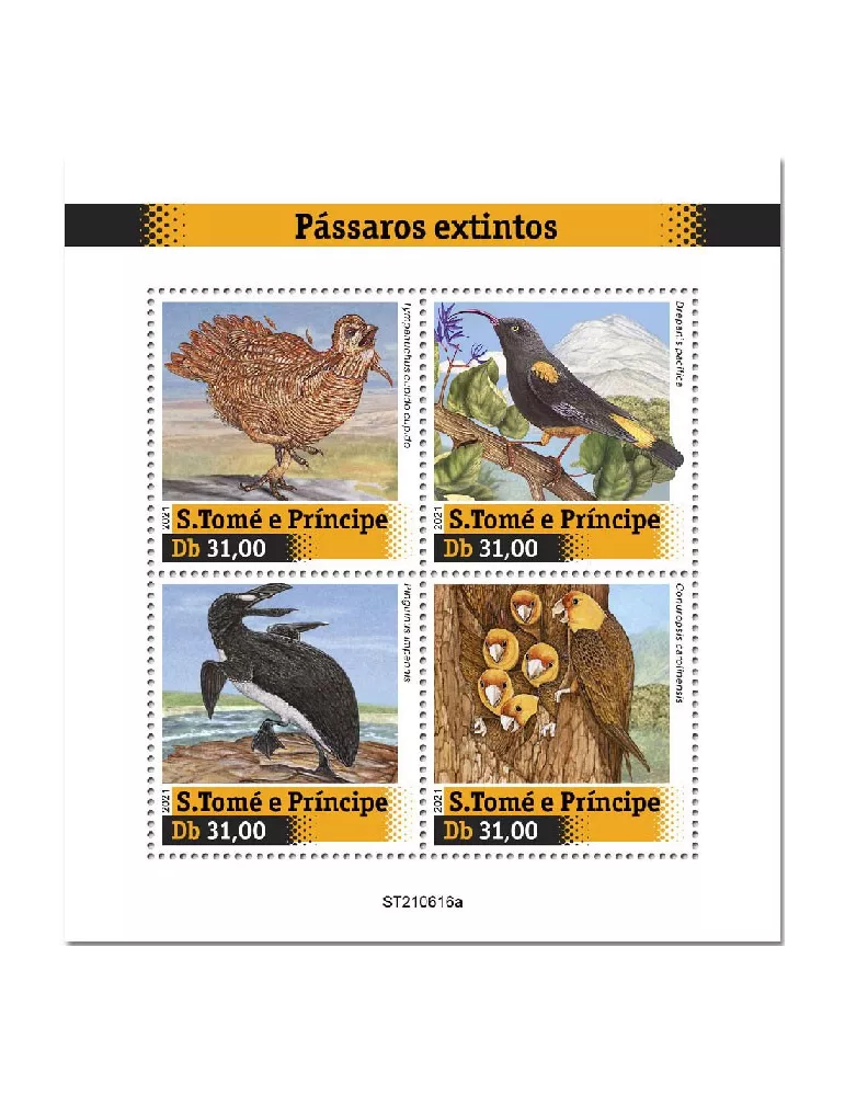 n° 8541/8544  - Timbre SAINT-THOMAS ET PRINCE Poste