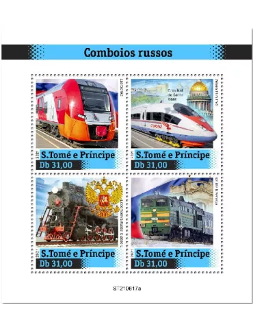 n° 8545/8548  - Timbre SAINT-THOMAS ET PRINCE Poste